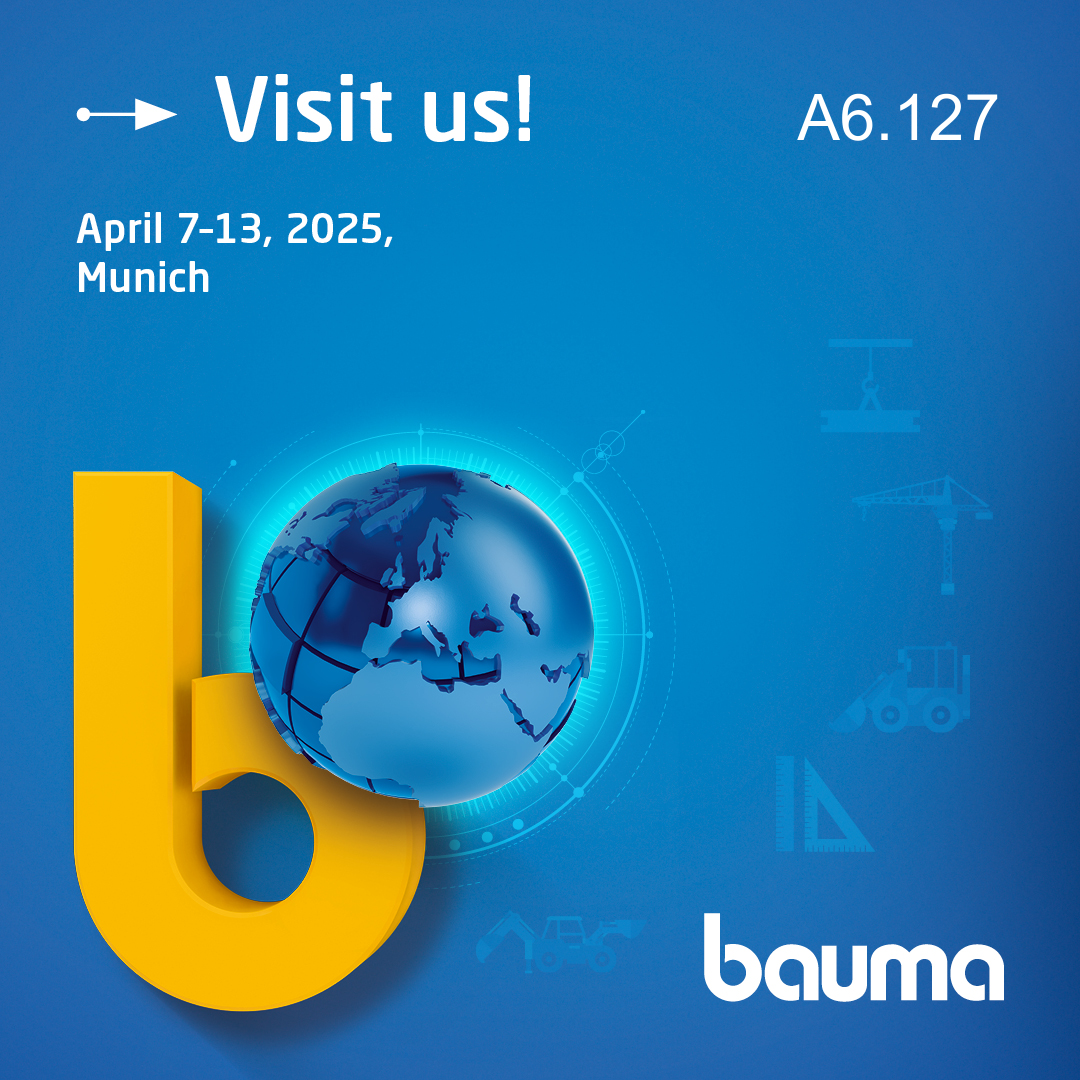Visit us at bauma A6. 127