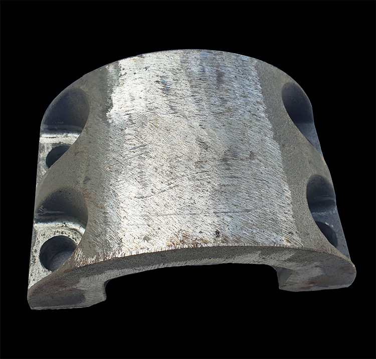 Gußschale für Tongrinder