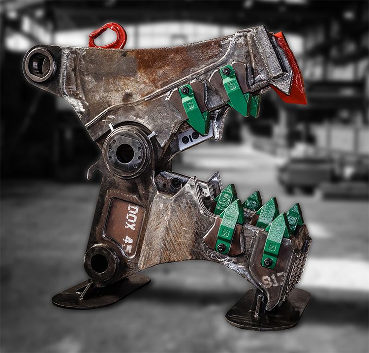 Interchangeable jaw Vt40K after regeneration